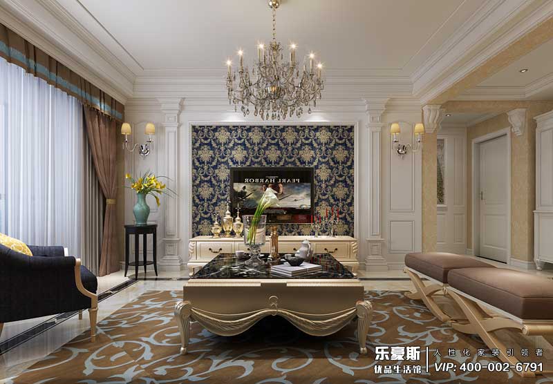 石家莊陽光里歐式風格裝修效果圖