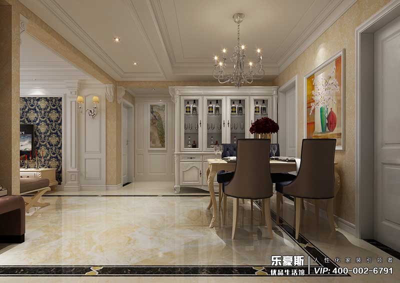 石家莊陽光里歐式風格裝修效果圖