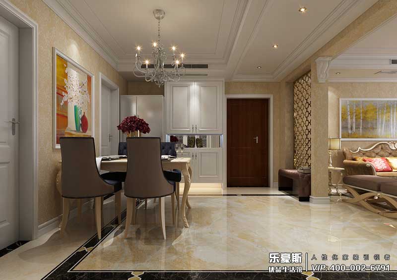 石家莊陽光里歐式風格裝修效果圖