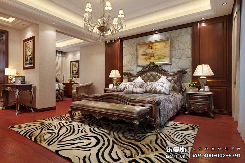 碧桂園240平米歐式風格裝修效果圖