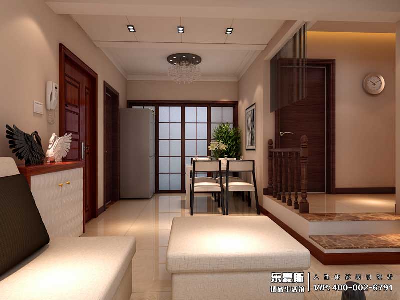 保利花園現(xiàn)代風(fēng)格裝修效果圖