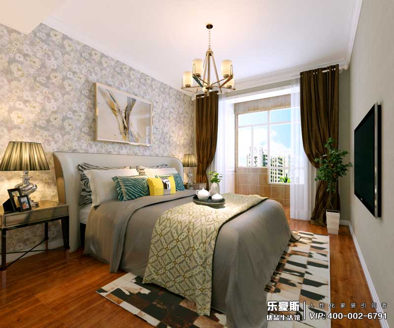 潤德天悅城現(xiàn)代簡約風格裝修效果圖