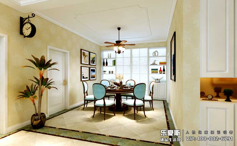 林蔭大院簡美風格裝修效果圖