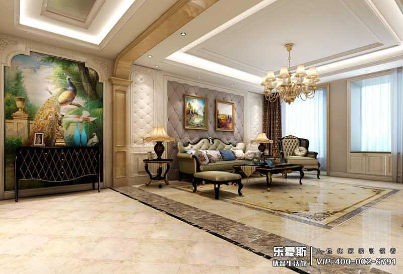 御河上院223平米歐式風(fēng)格裝修效果圖