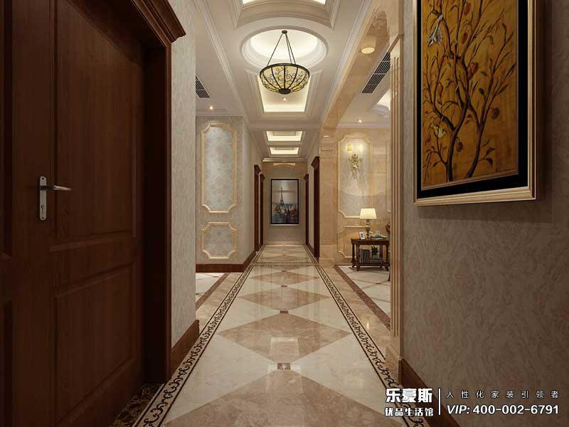 林蔭大院美式風格裝修效果圖