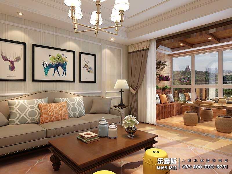 盛世御城美式風格裝修效果圖