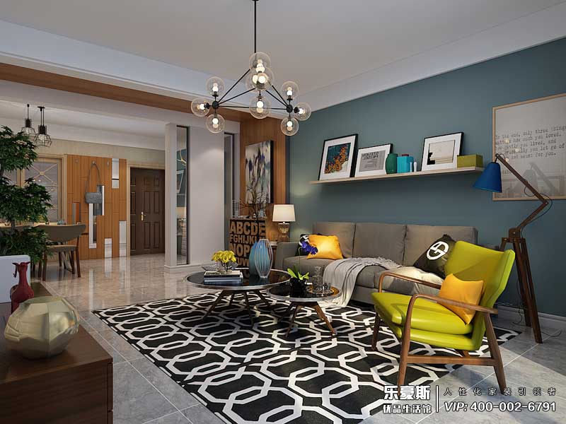 林蔭大院北歐風(fēng)格裝修設(shè)計(jì)效果圖