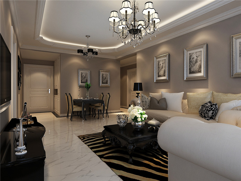 眾美小區(qū)/現(xiàn)代簡(jiǎn)約/95㎡/兩室兩廳