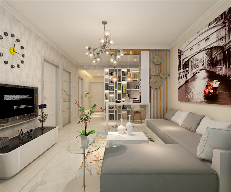 保利堂悅/現(xiàn)代簡(jiǎn)約/107㎡