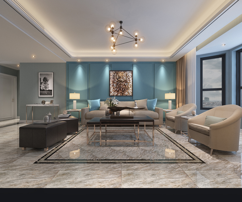 碧景園170平米三室二廳兩衛(wèi)現(xiàn)代風(fēng)格