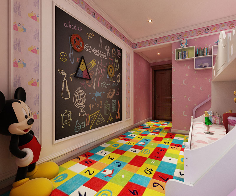 藍(lán)山印象148㎡三室兩廳美式風(fēng)格