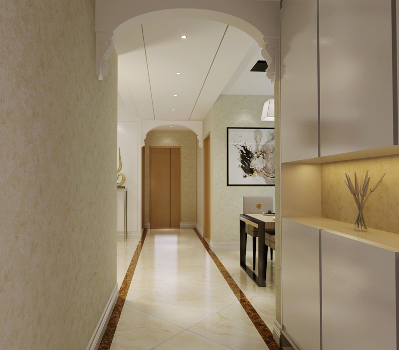 保利e區(qū)97平米兩室現(xiàn)代簡約