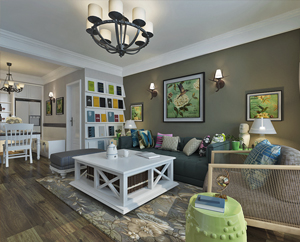 天海譽(yù)天下/94平米/混搭