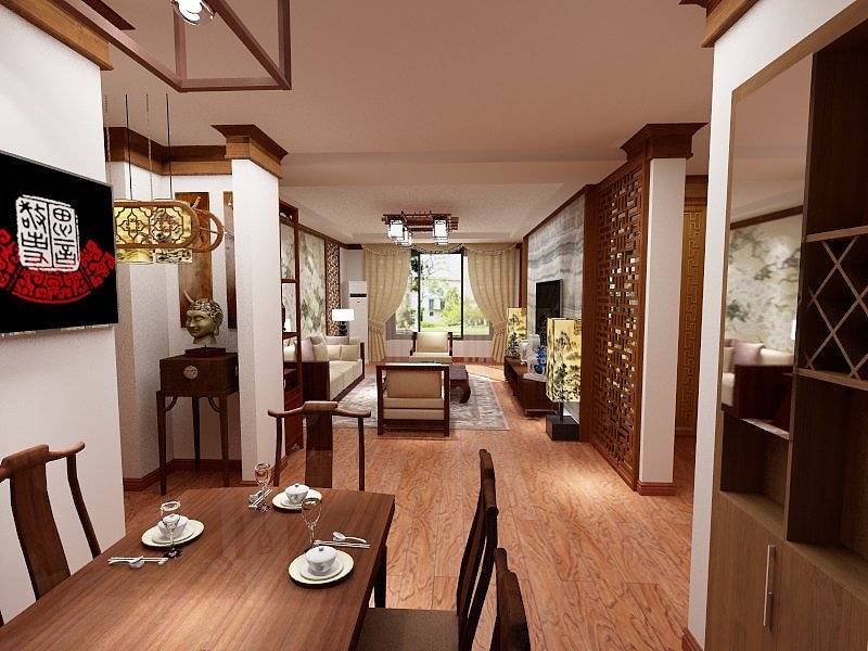 瑞城/104平/中式風格