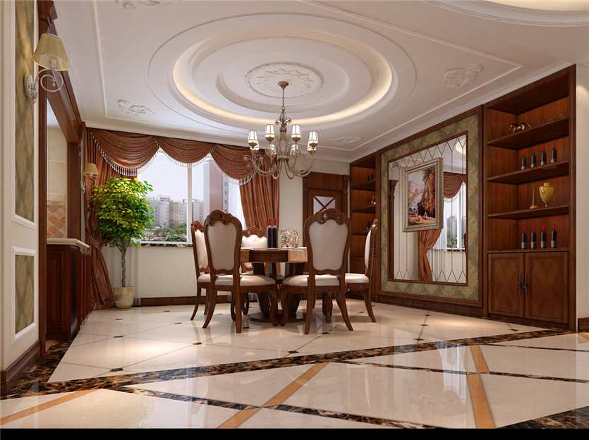 盛邦大都會/218平米/歐式風(fēng)