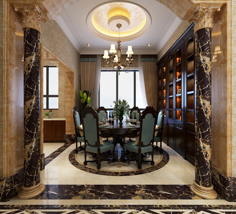 碧桂園/240平米別墅/美式新古典