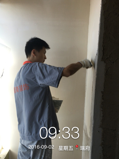 上善美居施工工地油工巡檢