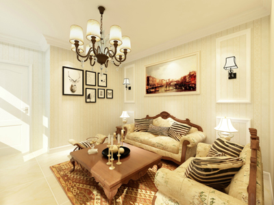 保利花園裝修效果圖