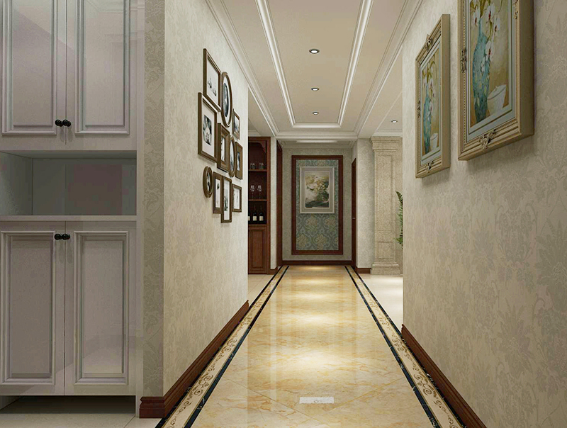 奧北公園180平米歐式風(fēng)格