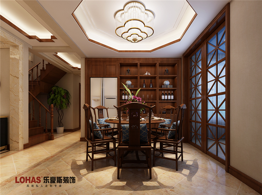 270平米鑫界王府新中式裝修效果圖