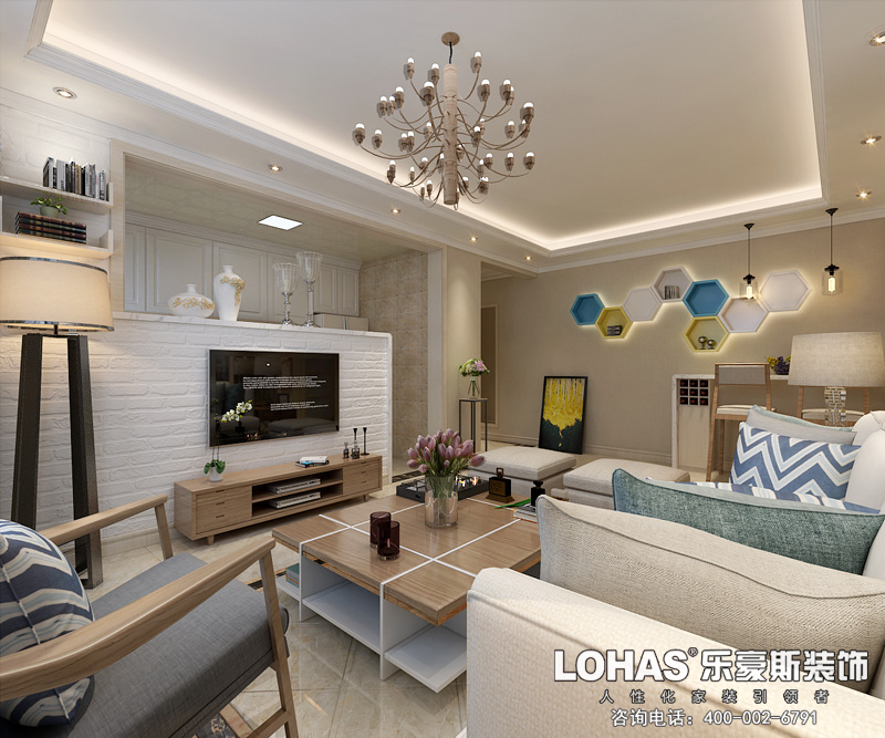 上和原著110二室一廳一衛(wèi)簡約風(fēng)格