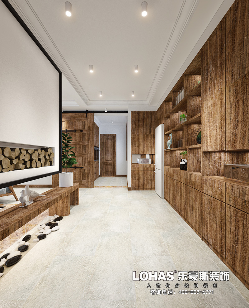 卓達明郡200平米越層北歐風(fēng)格