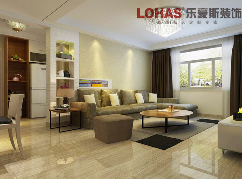 東風(fēng)小區(qū)103平三室兩廳宜家裝修效果圖