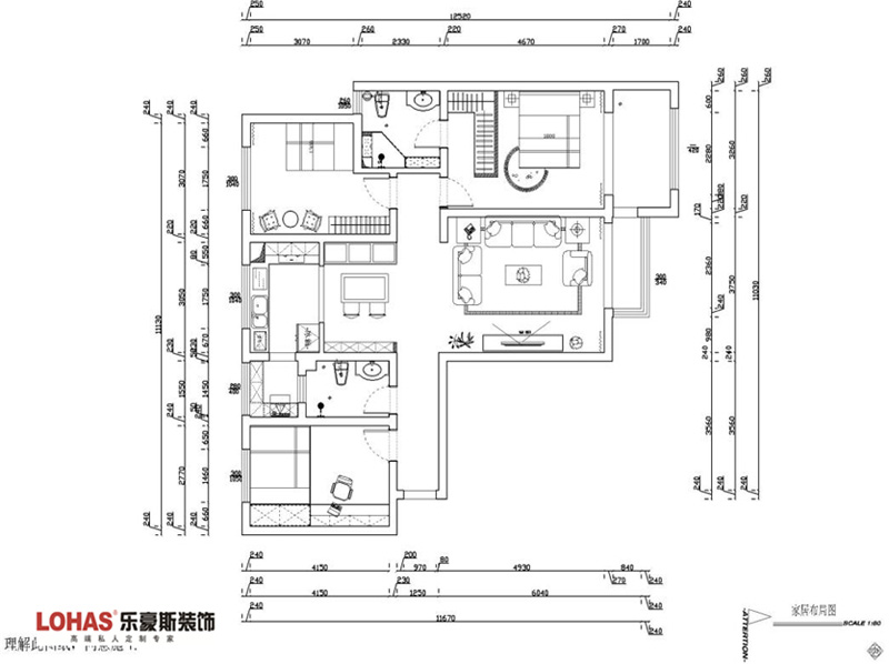 瀚唐137平簡(jiǎn)歐裝修效果圖 瀚唐137平簡(jiǎn)歐裝修效果圖