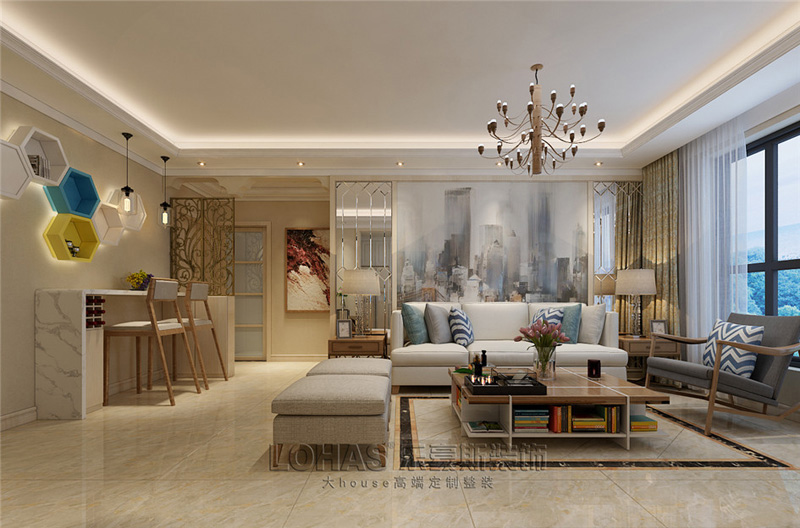 上和原著110平簡(jiǎn)約風(fēng)格