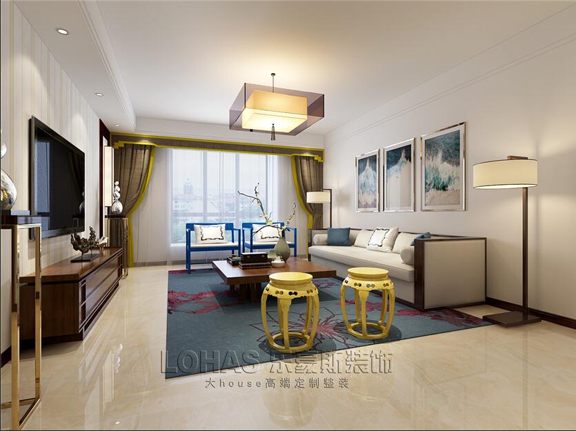 雍和慢城155平新中式