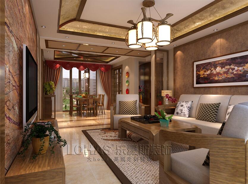 盛邦大都會(huì)139平東南亞風(fēng)格