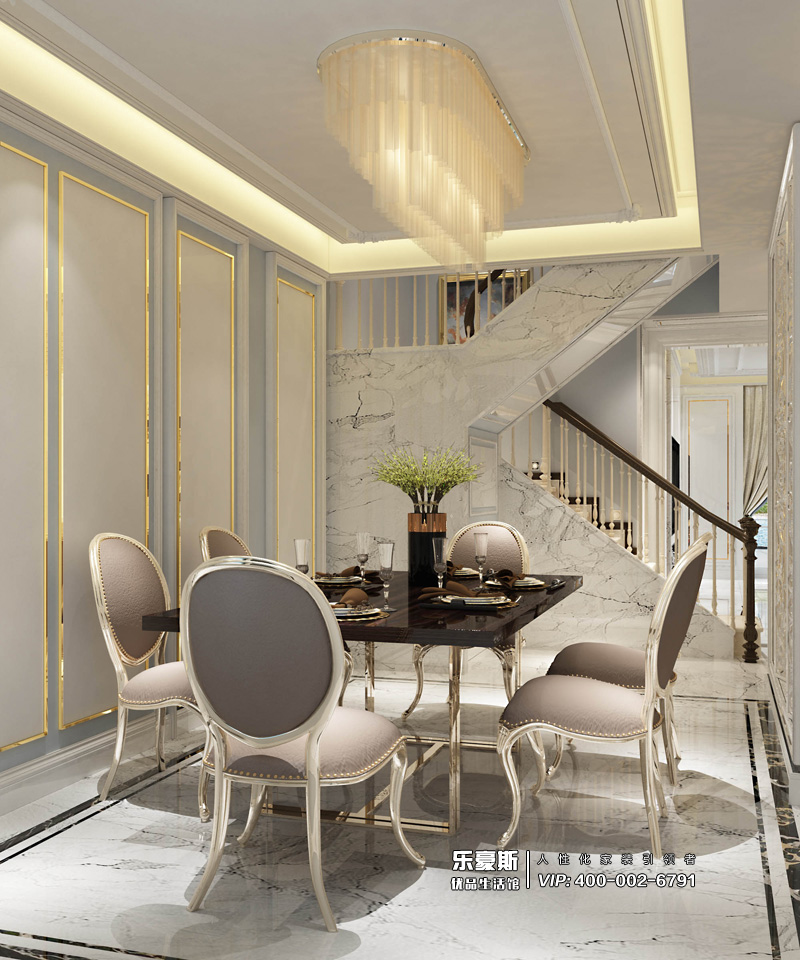 盛邦大都會(huì)180平米裝修效果圖