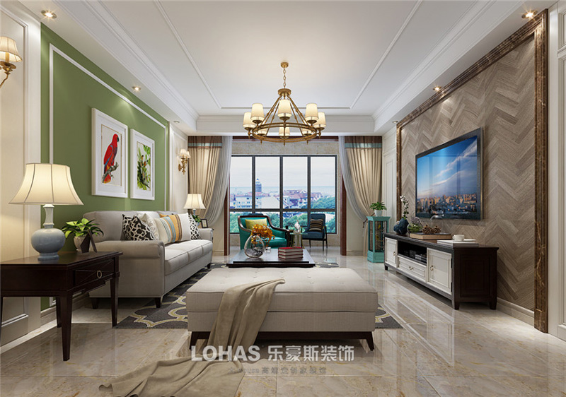 林蔭大院/141平/簡(jiǎn)美式風(fēng)格