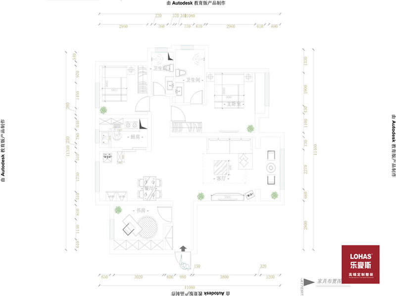 保利花園123平現(xiàn)代中式 保利花園123平現(xiàn)代中式