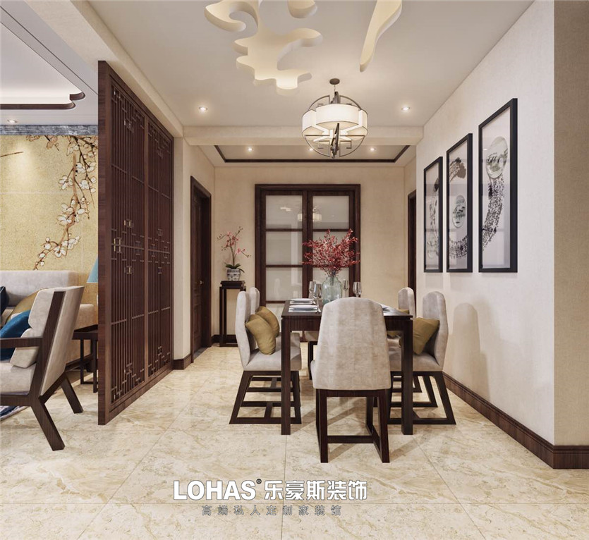 名相華府150平新中式四室效果圖 名相華府150平新中式四室效果圖