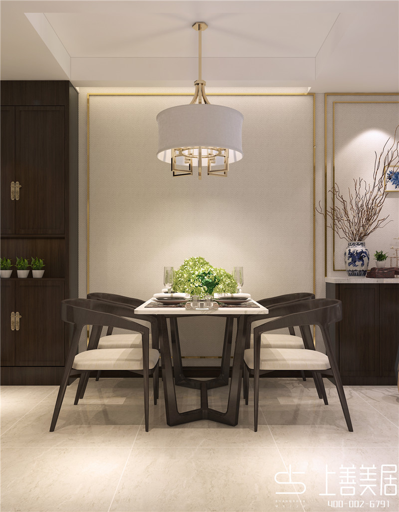 藏龍福地120平新中式