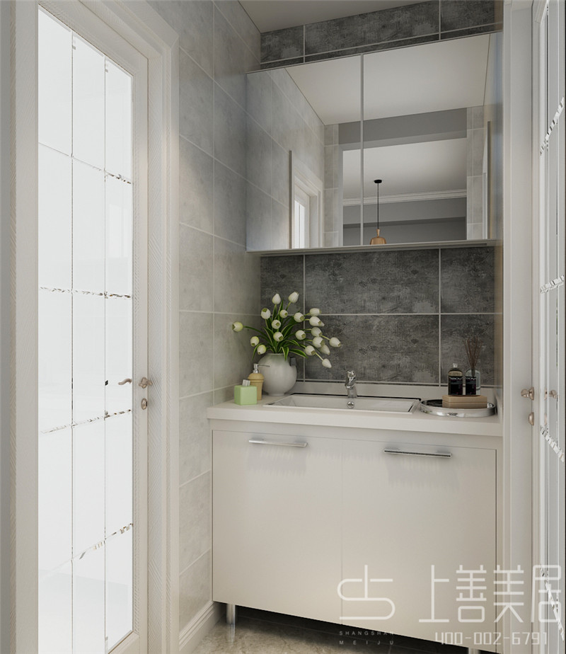 鐵路宿舍60平現代簡約風格裝修效果圖