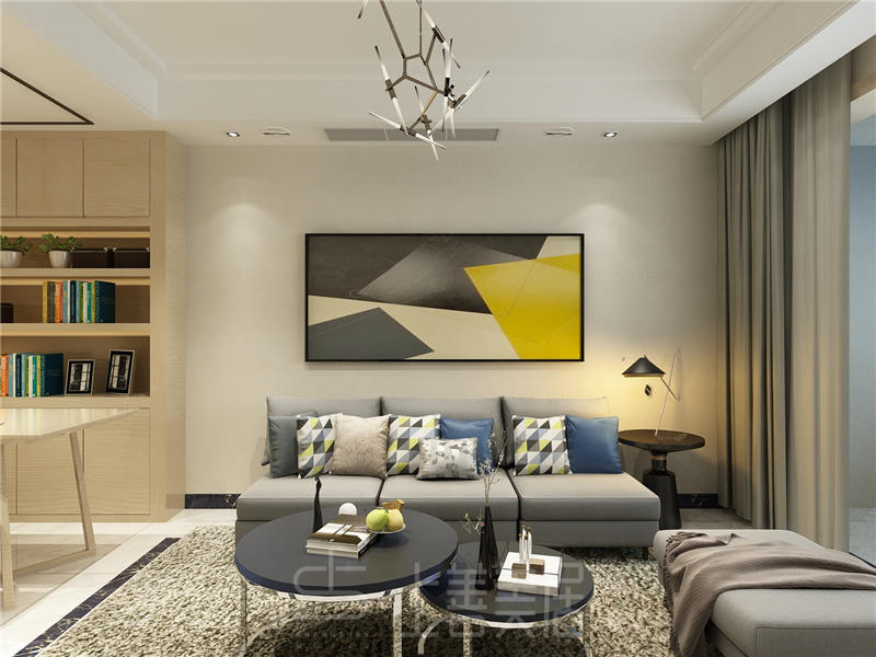 榮盛城87平現(xiàn)代簡(jiǎn)約