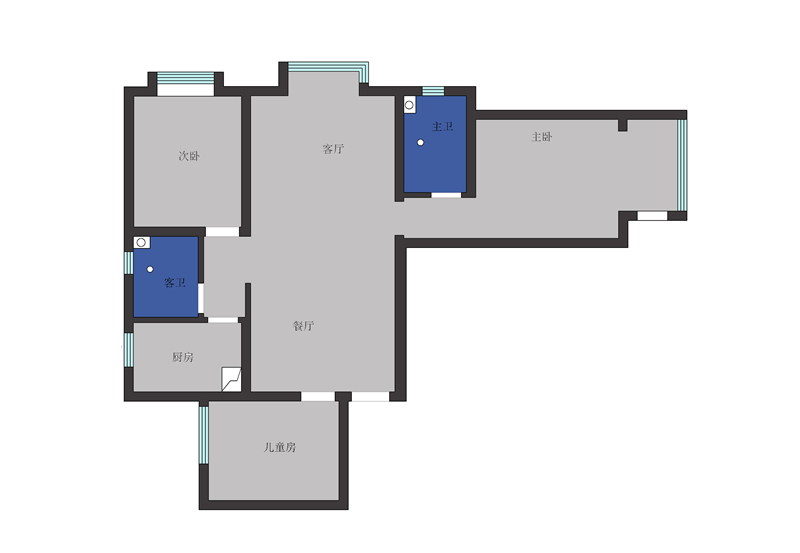 榮盛城114平簡(jiǎn)美