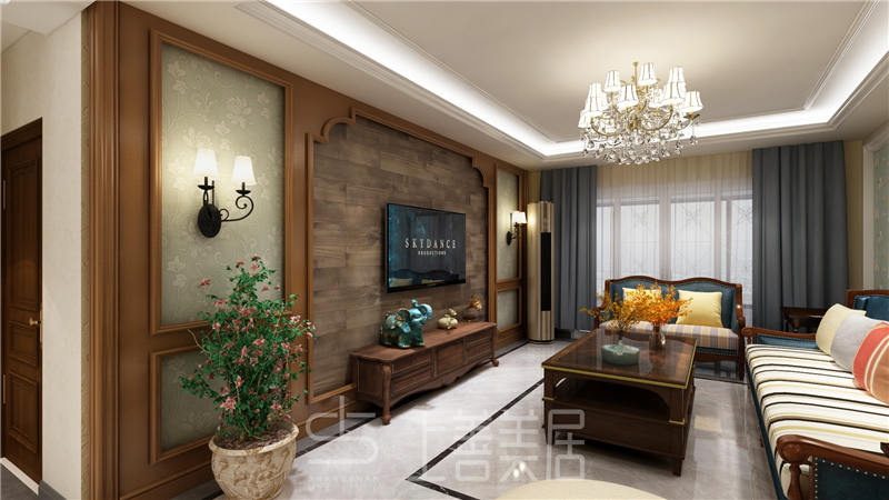 榮盛城132平美式