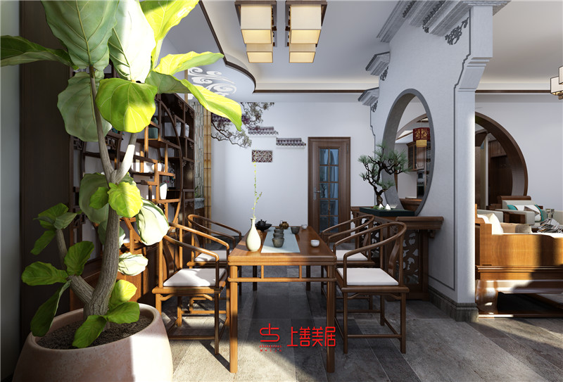 卓達玫瑰園400㎡中式