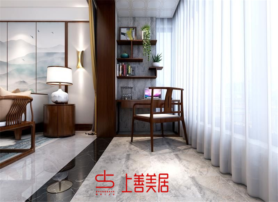 陽光水岸139㎡新中式