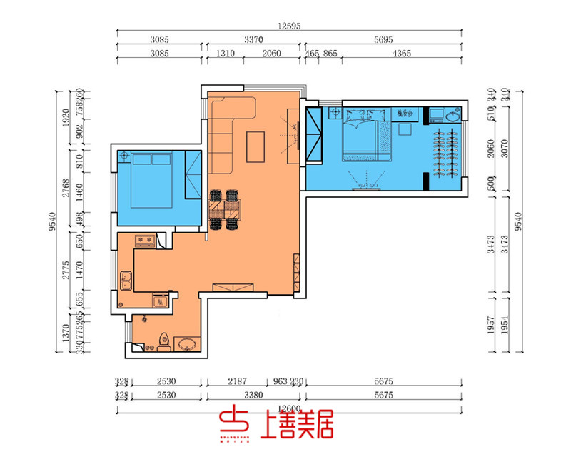 想象國(guó)際/92㎡/北歐