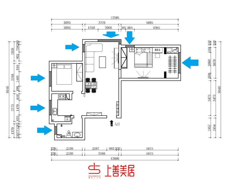 想象國(guó)際/92㎡/北歐