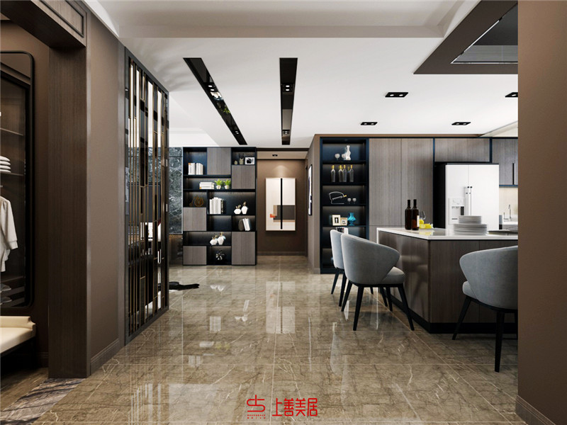 公園城135㎡現(xiàn)代臺(tái)式