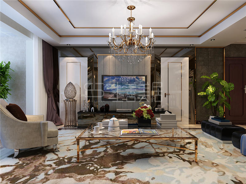 嘉苑小區(qū)/180平/后奢風(fēng)