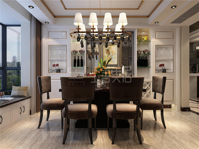 嘉苑小區(qū)/180平/后奢風(fēng)