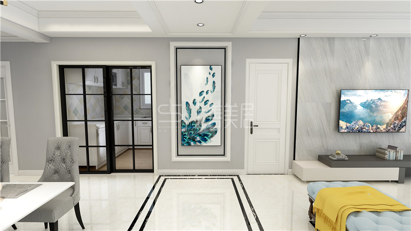 奧北公元/135平/簡(jiǎn)歐混搭