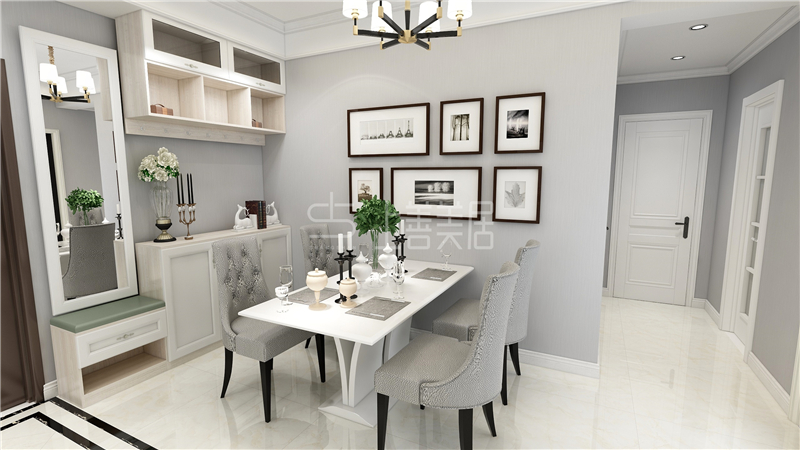 奧北公元/135平/簡(jiǎn)歐混搭