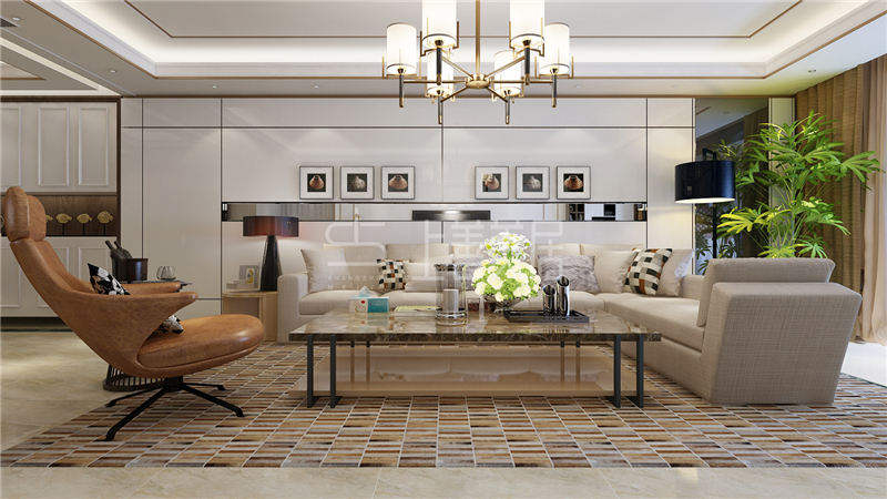 半島名邸150平現(xiàn)代